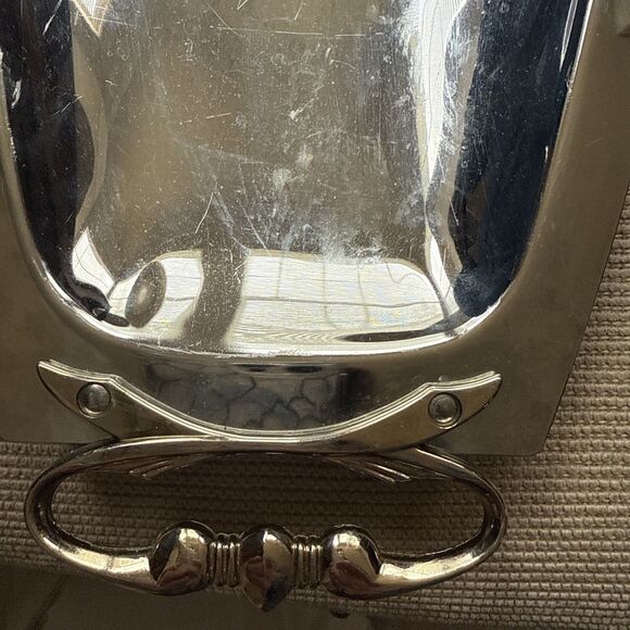 Kromex Platter 17.5” Long Including Handles - Picture 2 of 4